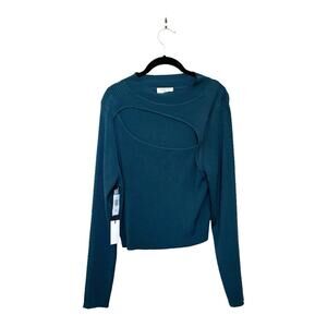 NWT Aritzia Babaton Imprint Sweater in Herbage Green Size 2XL